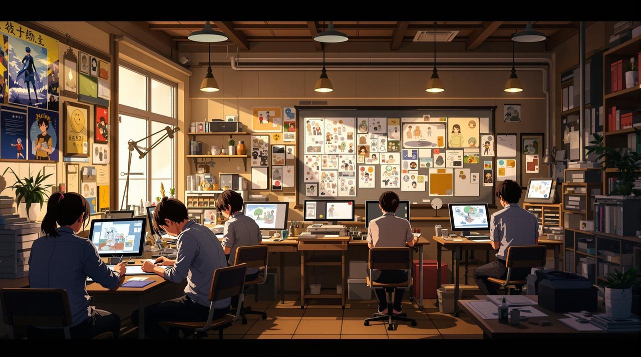 嘟嘟动漫 - 动画制作幕后：一部番剧从分镜到成片的星辰之旅