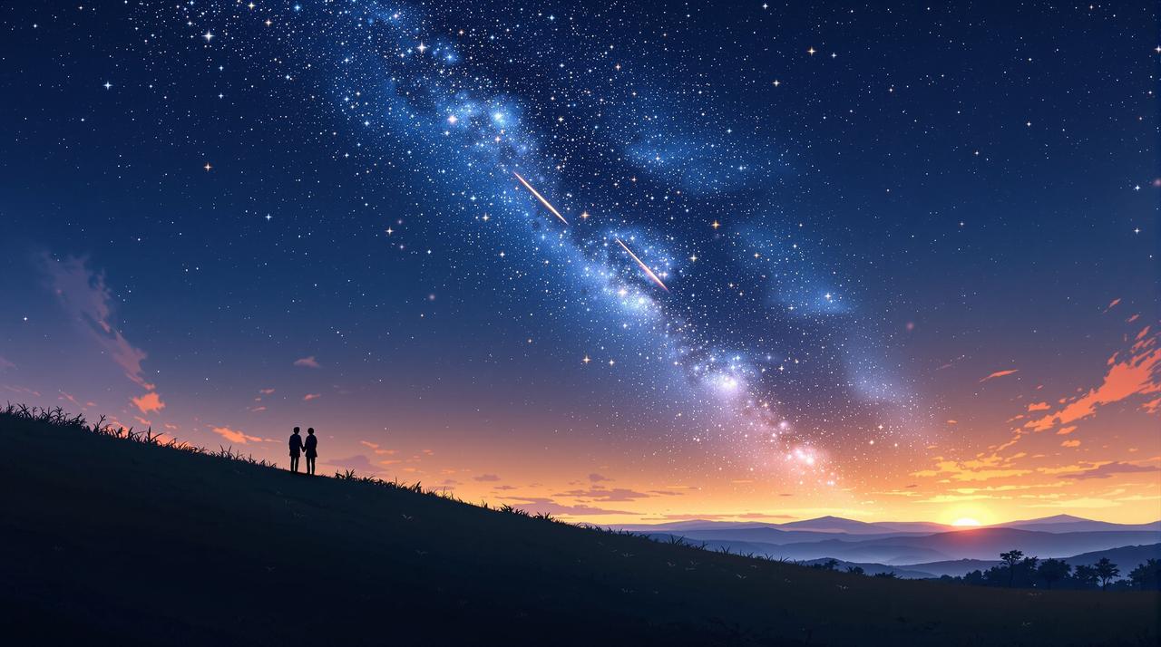 嘟嘟动漫精选专题 - 新海诚动画中的「星空」意象：从《你的名字。》到嘟嘟动漫的宇宙美学